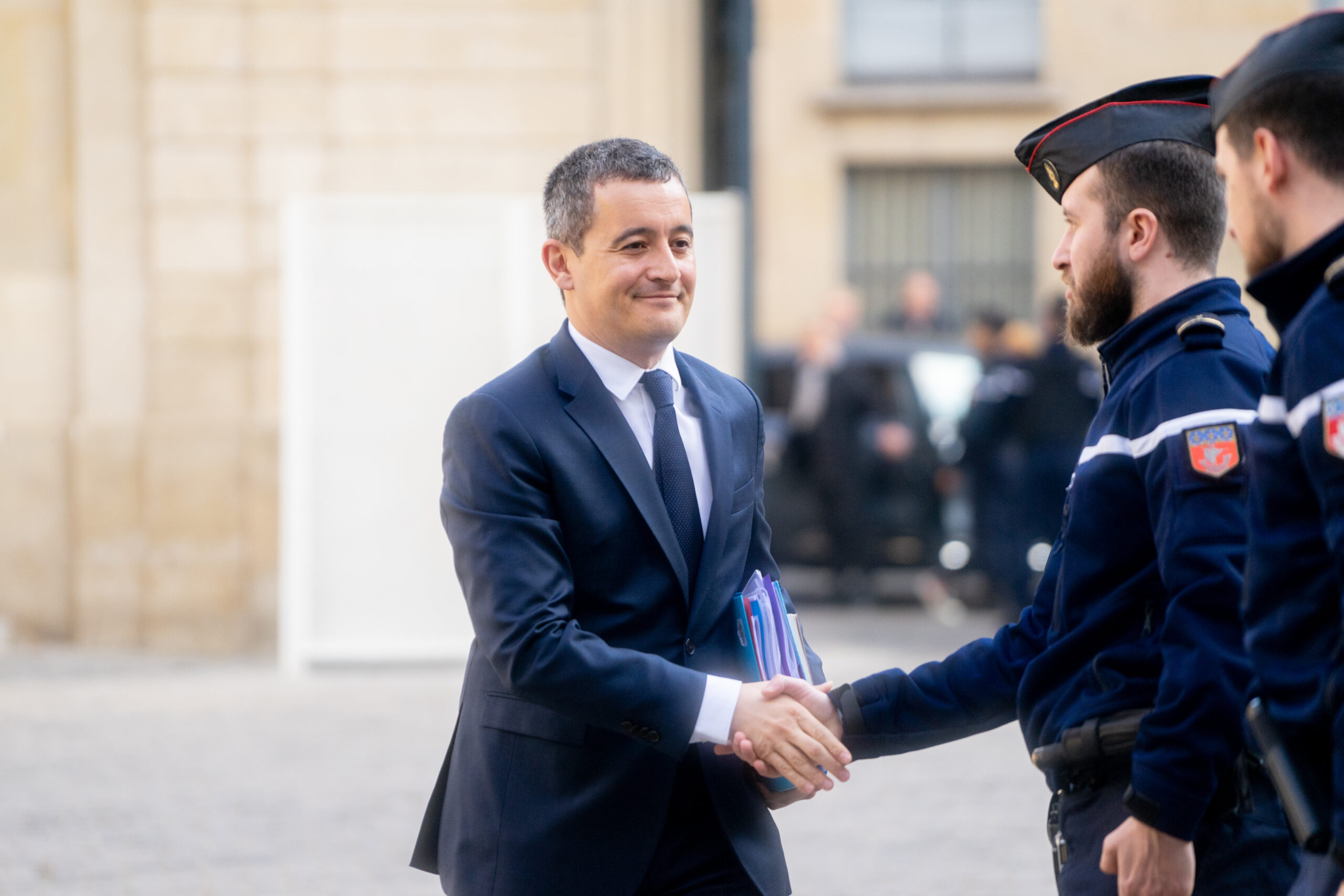 Gérald Darmanin en avril 2019